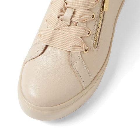 AUDRY W - ALMOND-PALE GOLD LEATHER