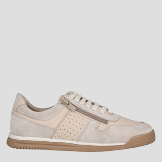 YENA - BEIGE LEATHER SNEAKERS