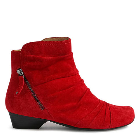 CAMRYN XW - RED SUEDE