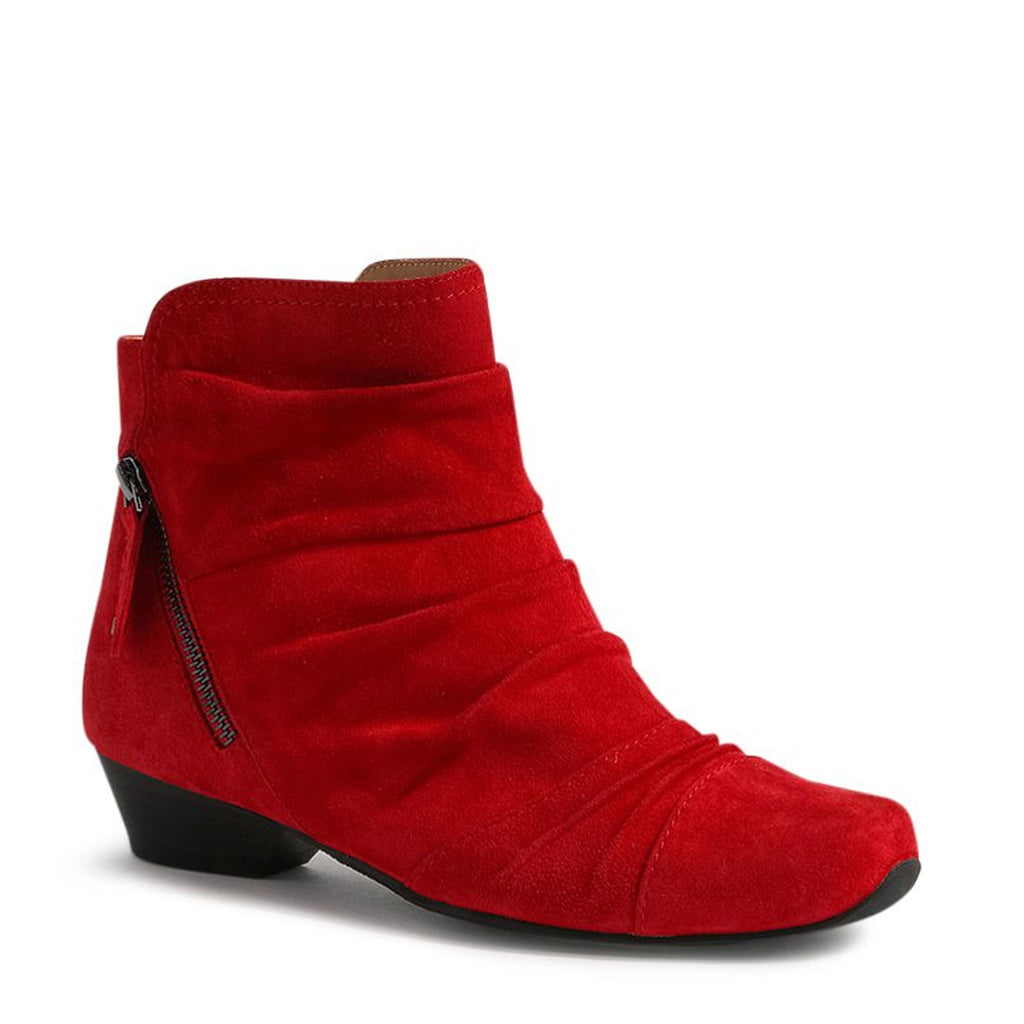 CAMRYN XW - RED SUEDE